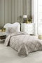 L'essentiel linge de maison Juego de colcha individual Post - Brown